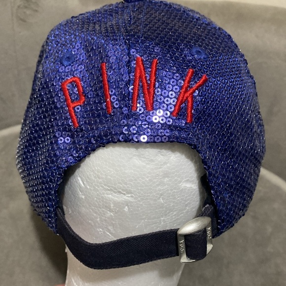 BOSTON RED SOX Victoria's Secret PINK LIMITED EDITION BLING SEQUIN SPARK… - Picture 6 of 10